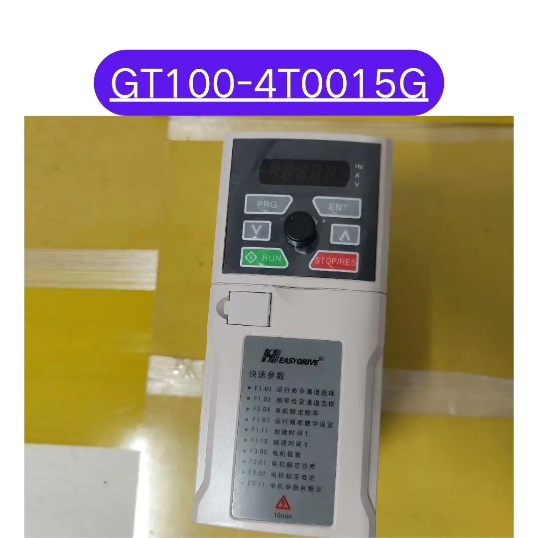 

Used GT100-4T0015G inverter 1.5KW Test OK Fast Shipping