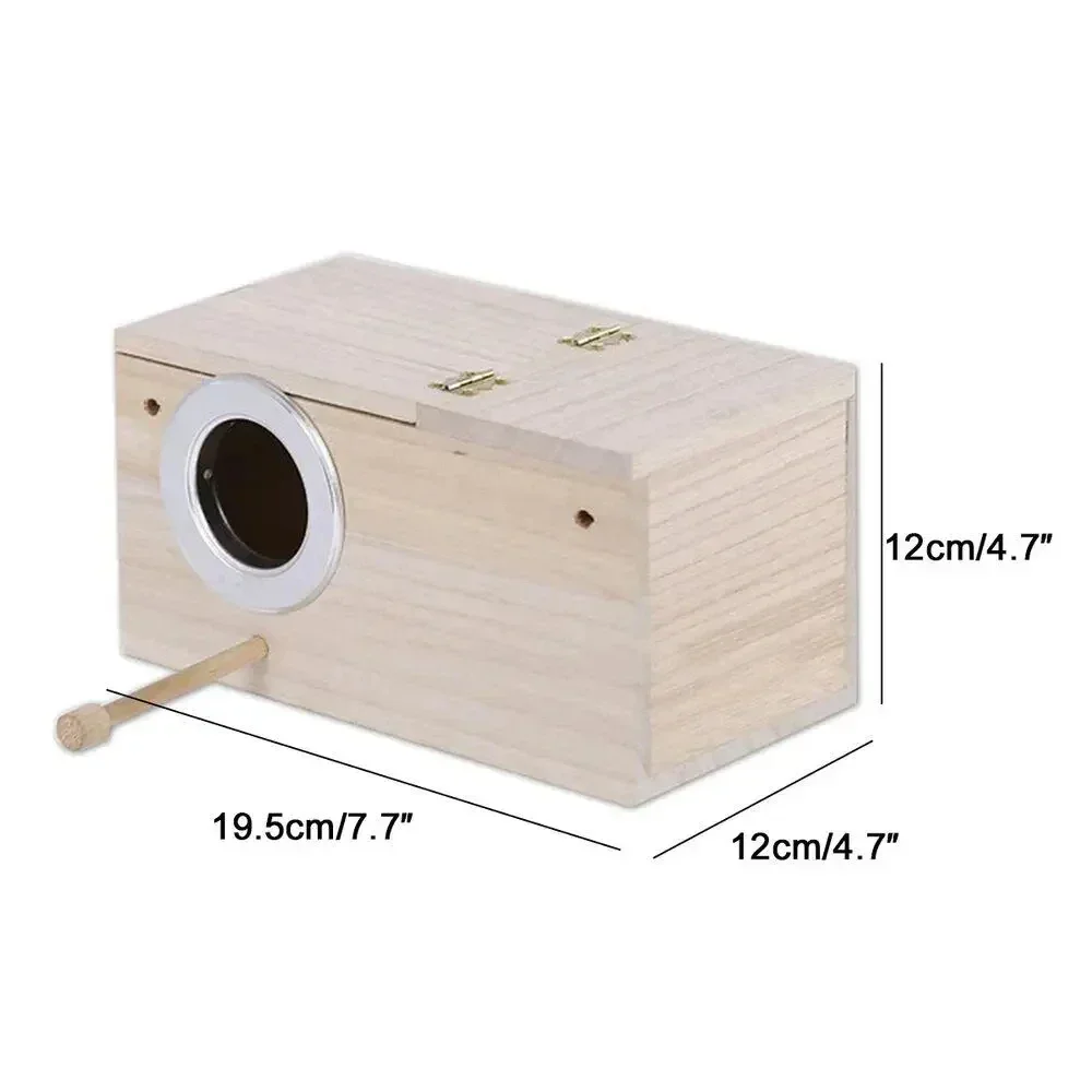 Bird Breeding Box Cage Nest For Parrot