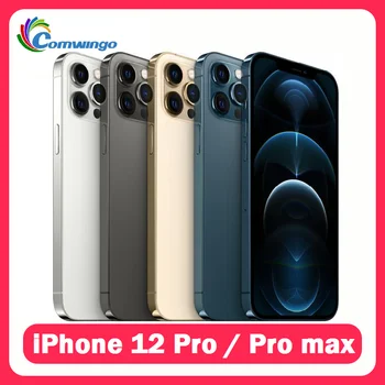 iPhone 12 Pro / 12 Pro Max 128GB 256GB ROM 6GB RAM 6.1' & 6.7'Retina OLED Face ID 5G Original Unlocked iPhone 12pro 12promax
