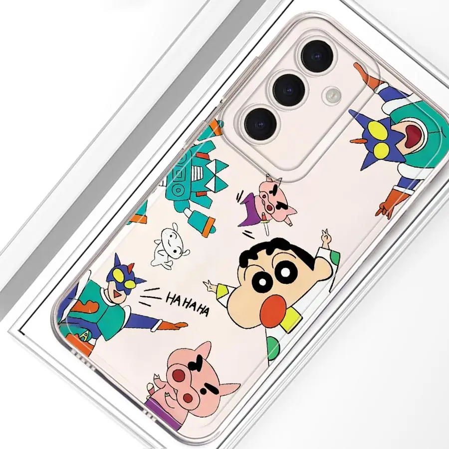 Cartoon Crayons Shinchan Phone Cover Case