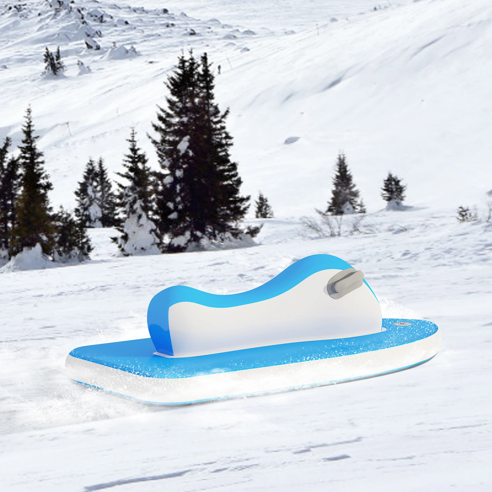 Popular High Quality Winter Inflatable Water Sports Jet Ski Inflatable Motor Sled Snow Tube for Sale