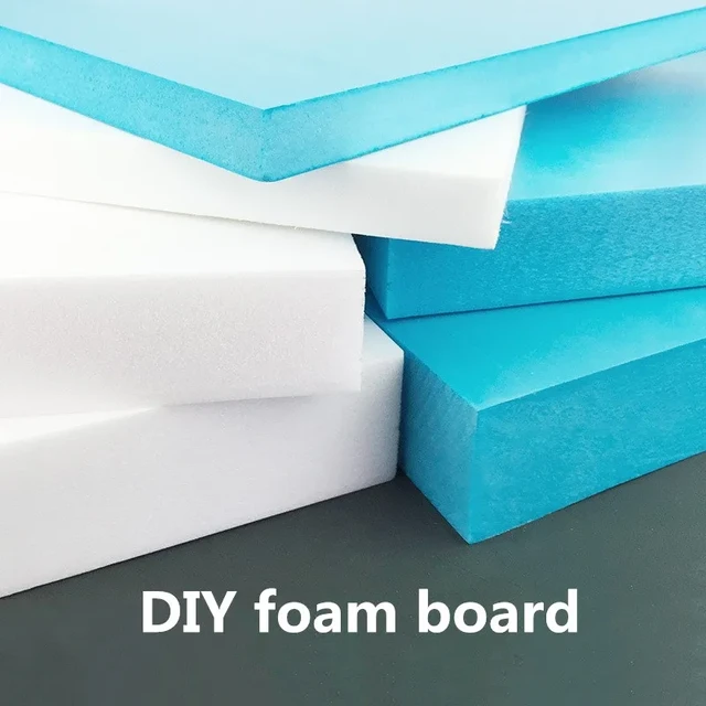 1pc Polystyrene Craft Foam Board High Density Foam Block Floor Landscaping  Platform Diorama Base DIY Model