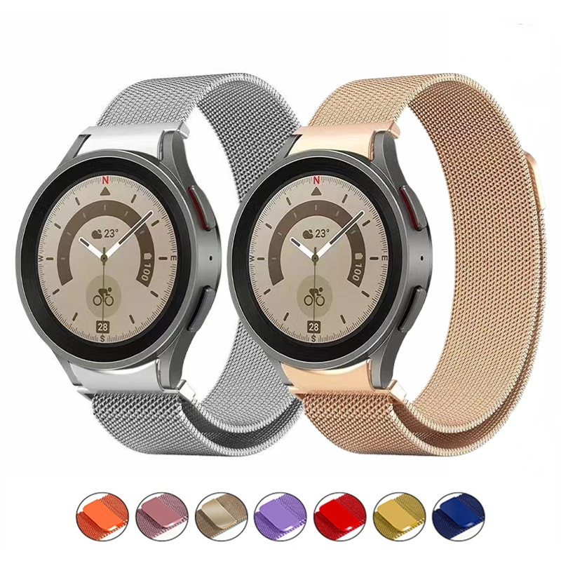 Magnetic Metal Strap For Samsung Galaxy Watch Bands Replacement_voghion.com