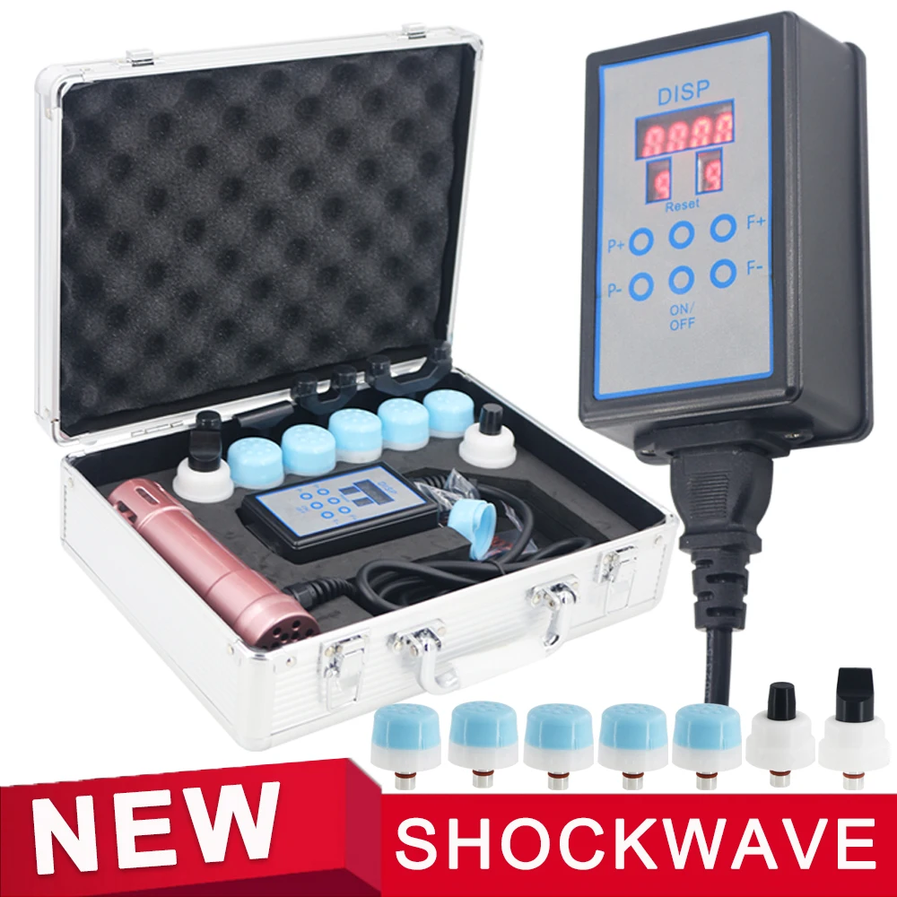 

Portable Shockwave Therapy Machine For ED Treatment And Relieve Pain Chiropractic Tool 2 In 1 New Shock Wave Body Relax Massager