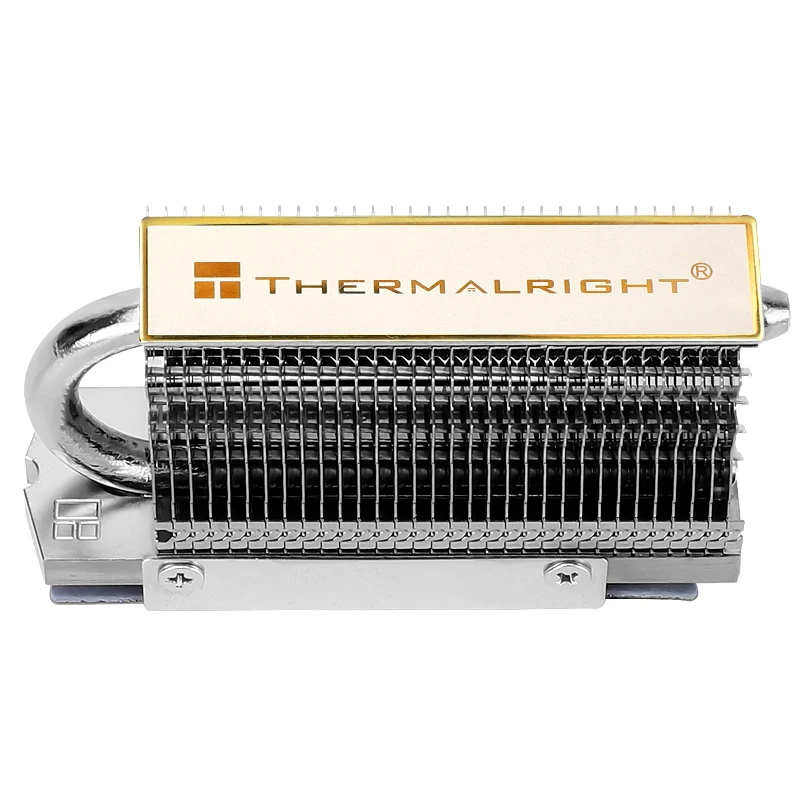 

Thermalright HR-09 2280 PRO SSD Solid state hard drive heat sink fully electroplated reflow soldering dual AGHP heat pipe
