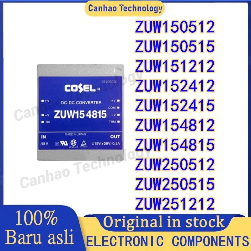 

Новый модуль ZUW150512 ZUW150515 ZUW151212 ZUW152412 ZUW152415 ZUW154812 ZUW154815 ZUW250512 ZUW250515 ZUW251212