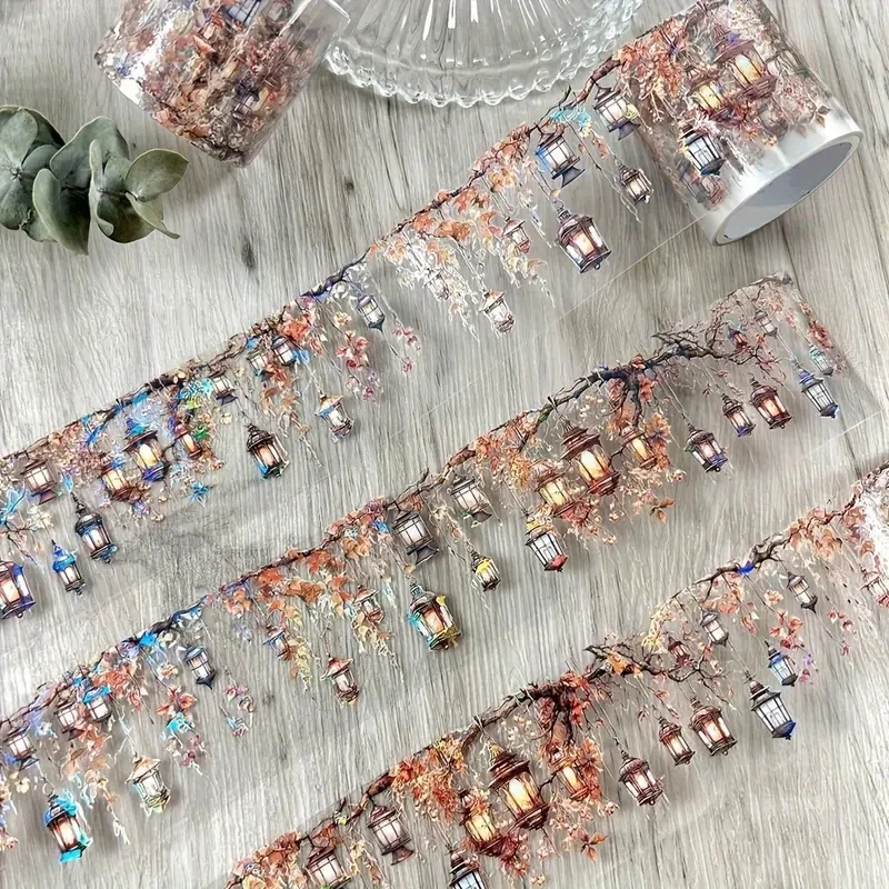 PET Tape Stickers for Creative Scrapbooking and DIY Crafts