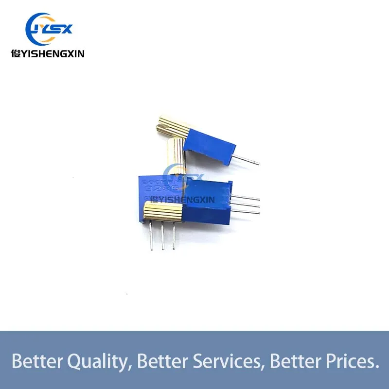 3296W Handle Potentiometer ResistanceOhm Trimpot Trimmer 1K-1M ohm 100R-500R 2PCS multiturn potentiometer linear potentiometer rotary potentiometer trimmer potentiometer electronic components