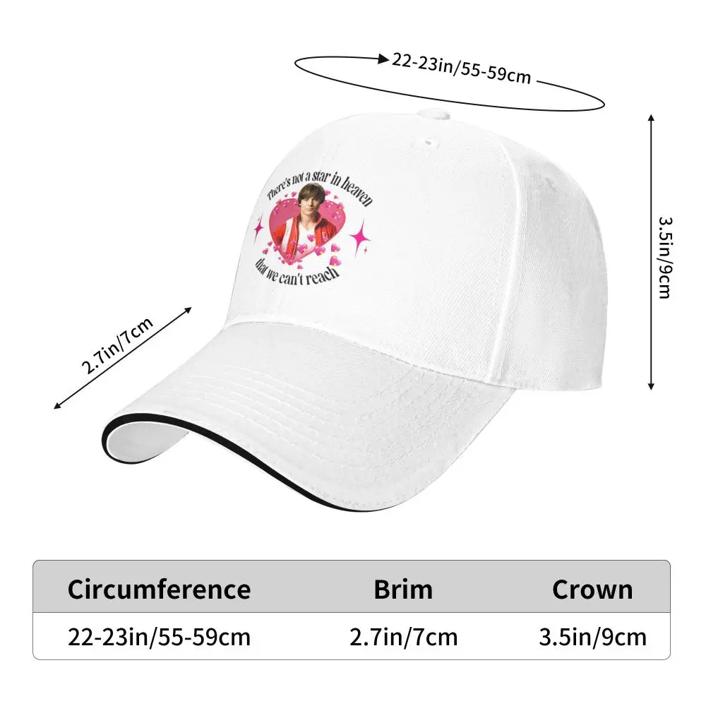 Zac Efron Troy Bolton Bet Cap, modische, lässige Baseballkappen, verstellbare Mütze, Hip Hop, Sommer, Unisex, Baseballmützen – Detail 2