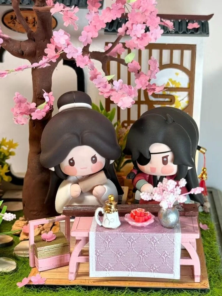 

Оригинальная фигурка из искусственного аниме Tian Guan Ci Fu Tgcf Xie Lian Hua Cheng, поддержка держателя, игрушки для кукол, милые подарки для косплея