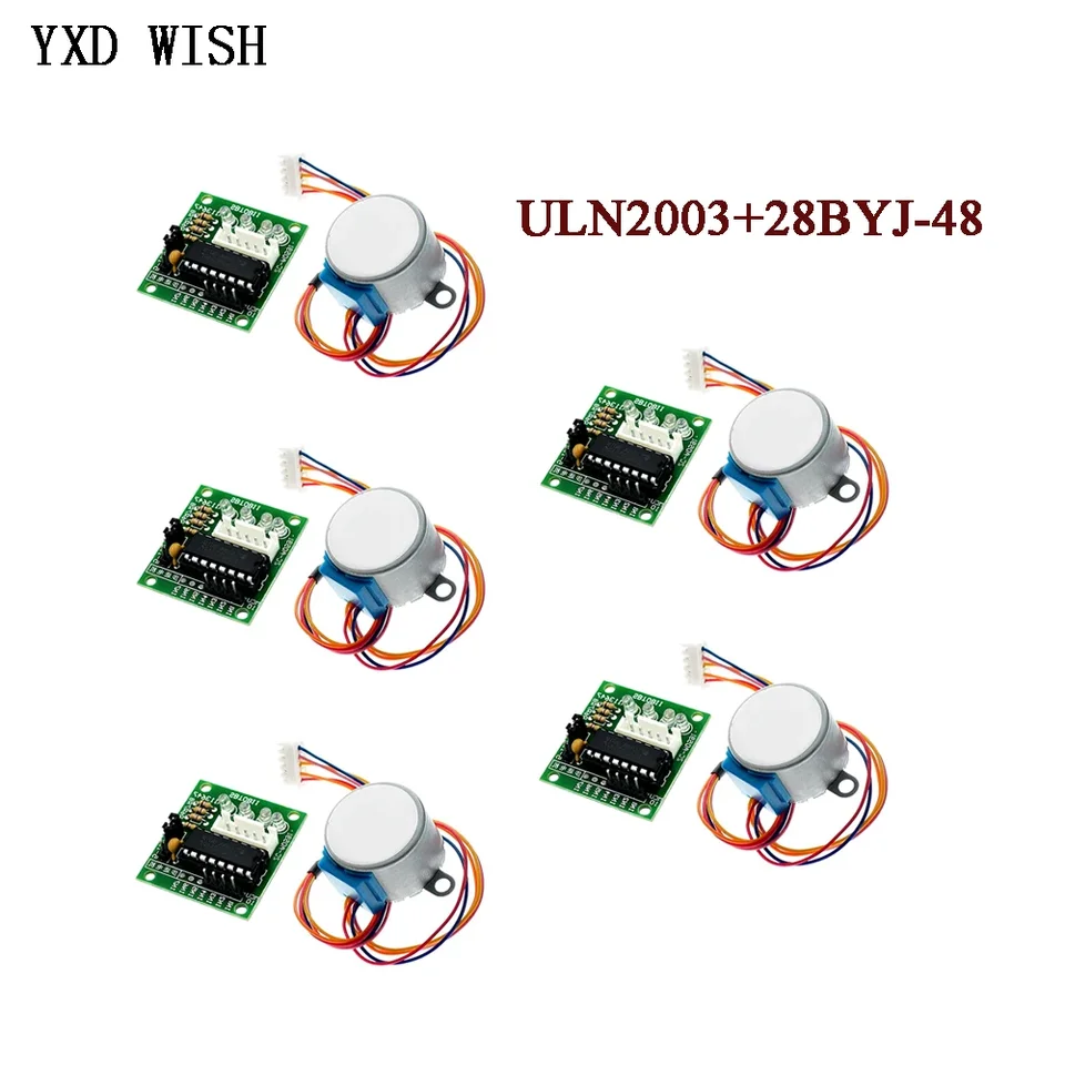 28BYJ-48 5V 12V Reduktion Getriebe Stepper Motor + L298N DC Schrittmotor Treiber Controller 4 Phase Schritt Motor Für Arduino