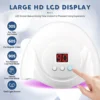 72W UV LED Nail Drying Lamp For Curing All Nail Gel Polish 24LEDS Nail Dryer With Automatic Sensor Professional Salon Art Tools 2