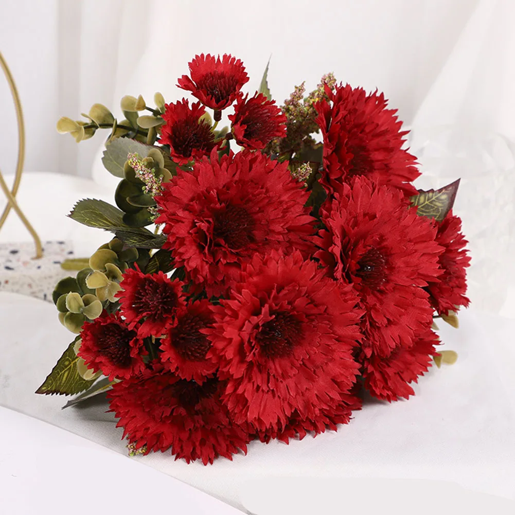 

Fake Sunflower Gerbera Artificial Gerbera Wedding Decoration Fake Flower Simulation Plant Home DecorationShooting Props