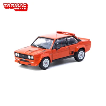 1/64 Tarmac Works Fiat 131 Abarth Rally Stradale Rosso Classico Modellino Auto in Metallo da Collezione Disponibile