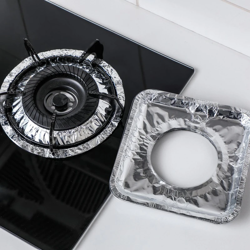 Aluminum Foil Stove Burner Cover Aluminum Foil Gas Oven Cover Gas
