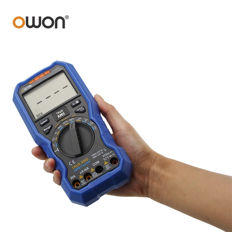OWON OW18B Multifunctional 3 in 1 Digital Multimeter with Bluetooth True RMS Test Supported Lighting Function