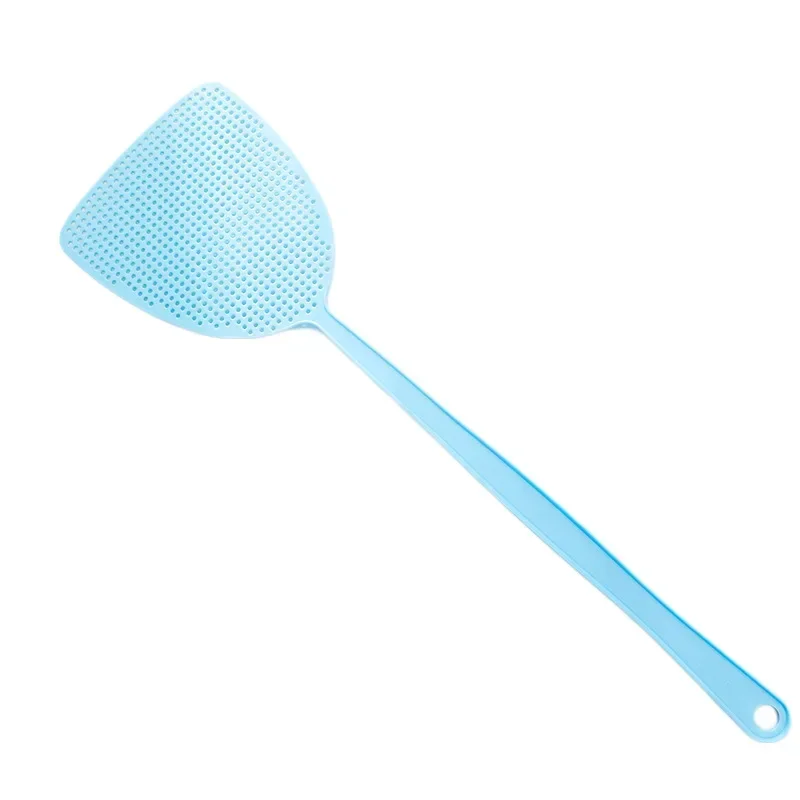 3Pcs Durable Hollow Household Long Handle Plastic Fly Trap Mosquito Swatter Fly Killer Hand Manual Flapper Pest Control fly swatter
