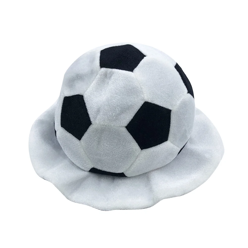 Football Shaped Hat Soccer Headgear Cap Sports Fans Hat Football Theme Party Costume for Men 1