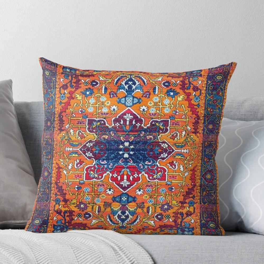 Saffron Splendors: Vintage Berber Atlas Design Marocchino Cuscino Decorativo Cuscino Del Divano Cuscini Decorativi Del Divano