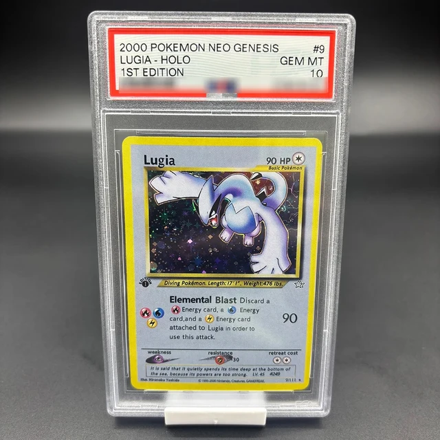 2000 Ptcg 1St Edition Lugia English Version Rating Card Copy