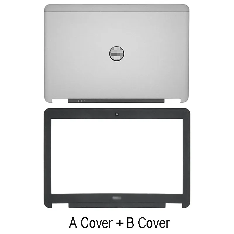 NEW Laptop LCD Back Cover For Dell E7240 LCD Front Bezel Palmrest Bottom Door Cover 0WRMNK A B C D AM0VM000701 Top Case Silver 