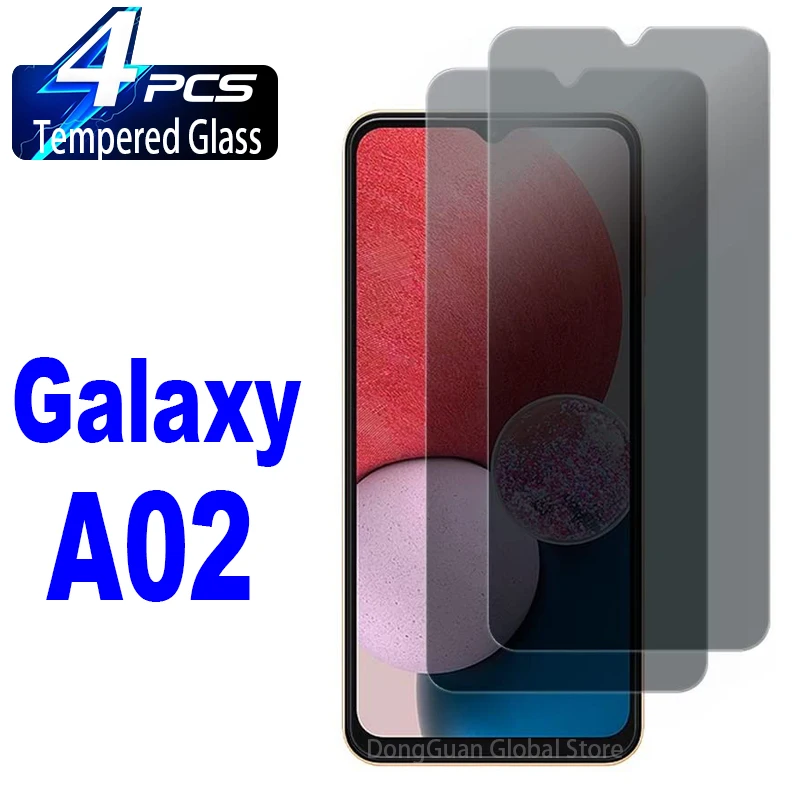 

2/4 шт., Защитное стекло для Samsung Galaxy A02 A02s