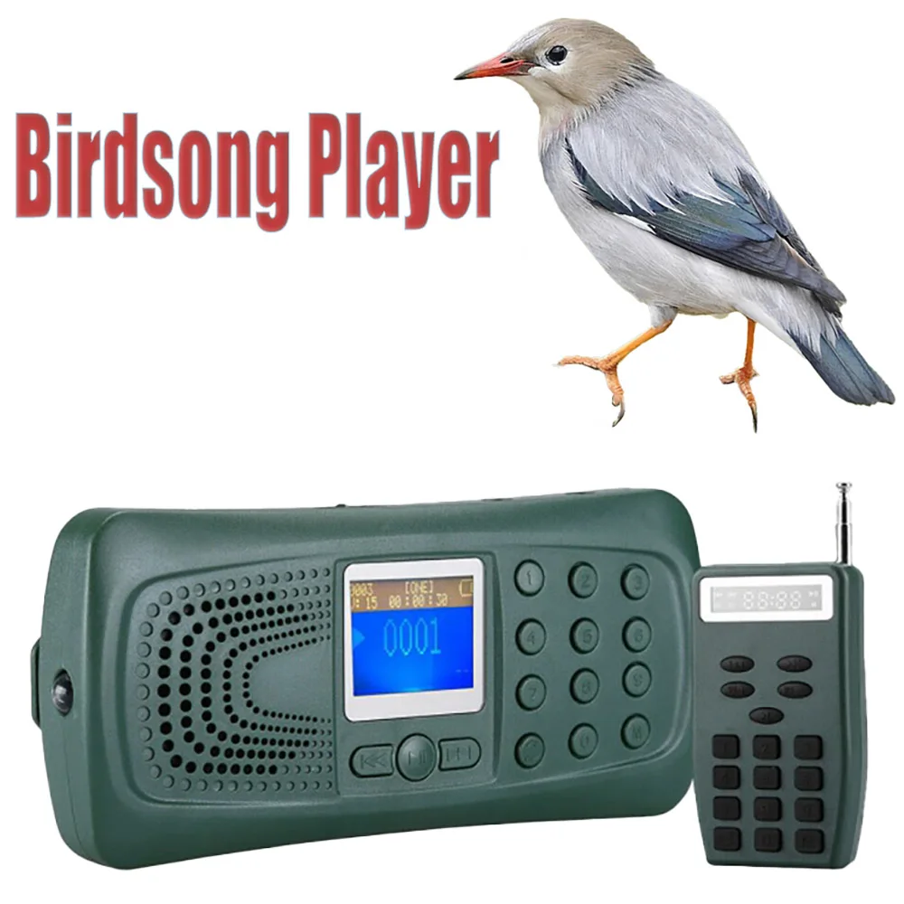 

New Outdoor Electronic Farm Bird Sound Decoy Birdsong Device Duck Sounds Caller Loudspeaker Mp3 Player with LED Flashlihgt Box