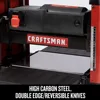 Planer 15 Amp for Benchtops Two Knife Solid Steel Cutter Head Suitable for Precision Wood Processing 5