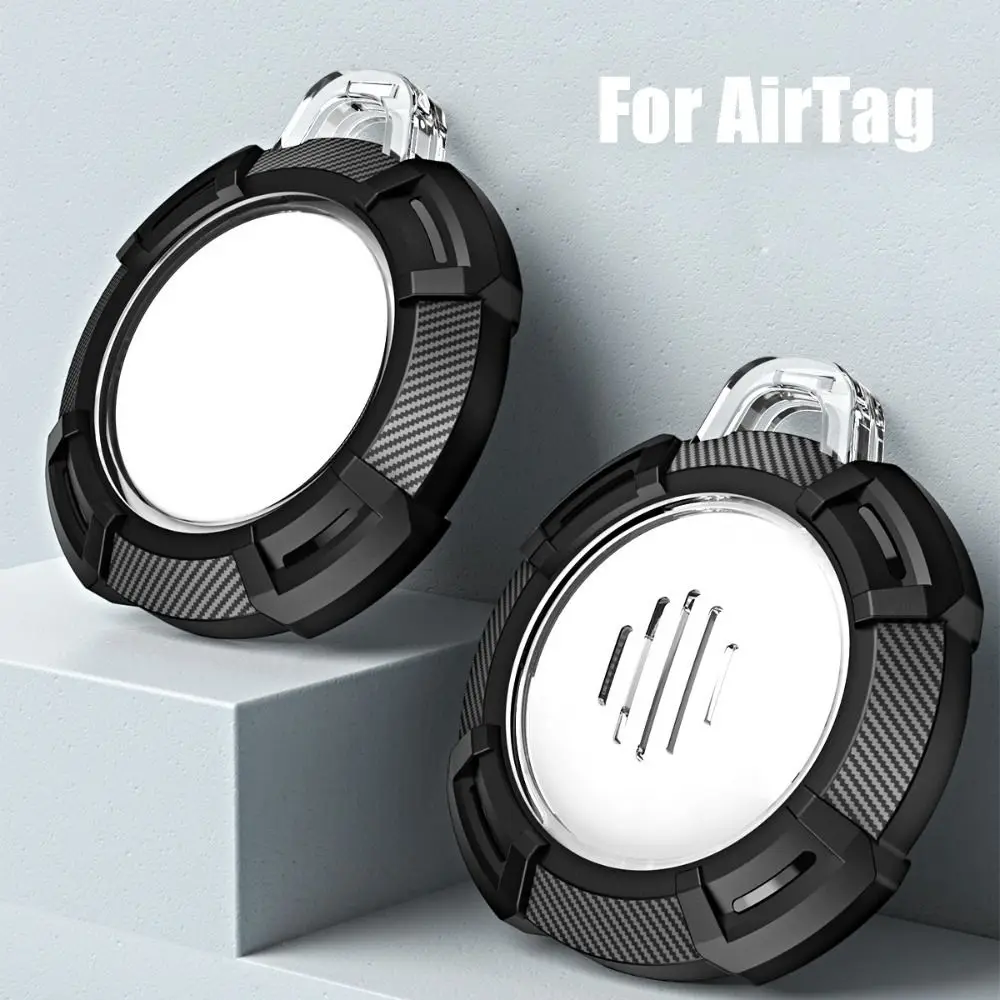 

Защита от царапин, Внешняя защита, прочный позиционер из углеродного волокна, защитный рукав, ударопрочный цветной для AirTag