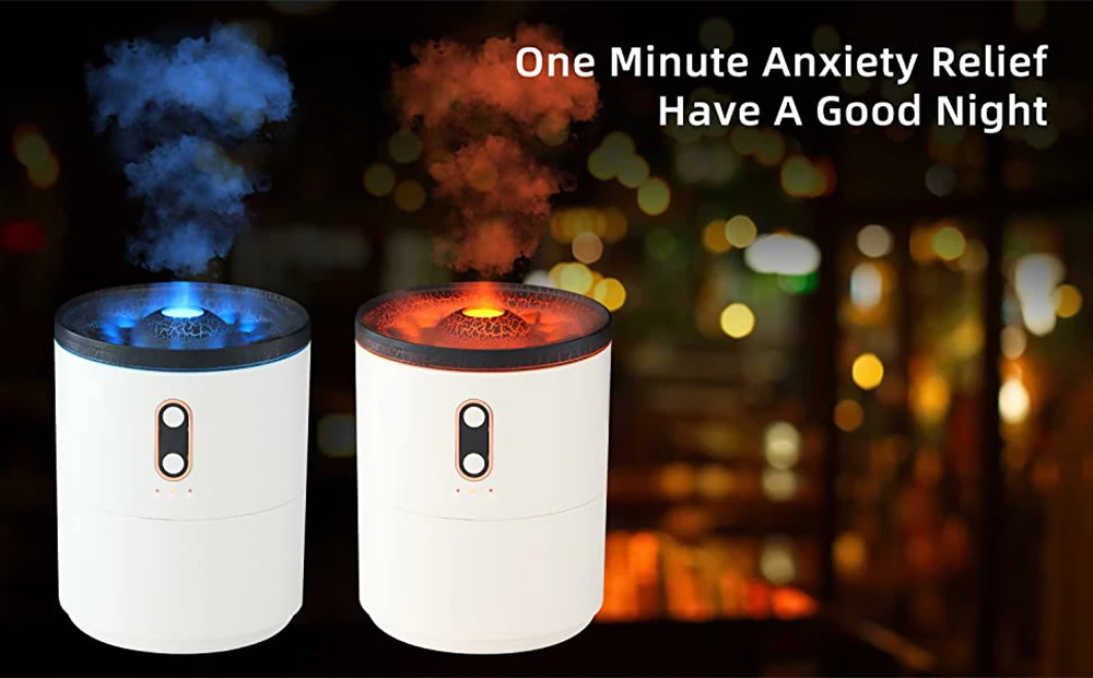 Description Picture 2 of itemJellyfish Humidifier Diffuser Aromatherapy Perfume Essential Oil Aroma Diffuser Cool Mist Air Humidifier For Office Bedroom