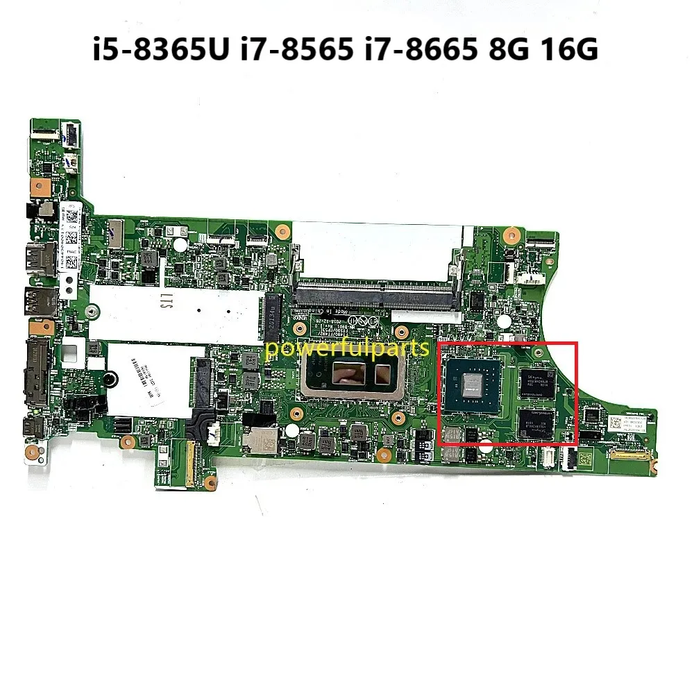 For Lenovo ThinkPad T490 motherboard FT490 FT492 NM-B901 i5