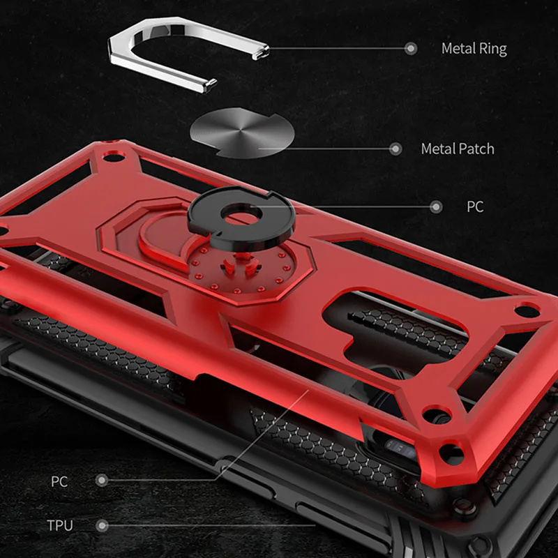 Rugged Magnet Armor Phone Case