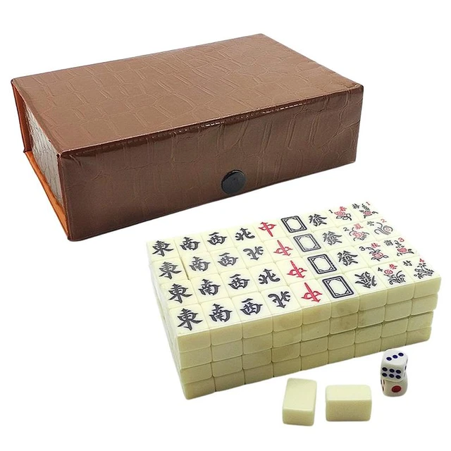 Juego de mesa chino Mahjong para la familia, juego de ocio, Reunión de  Amigos