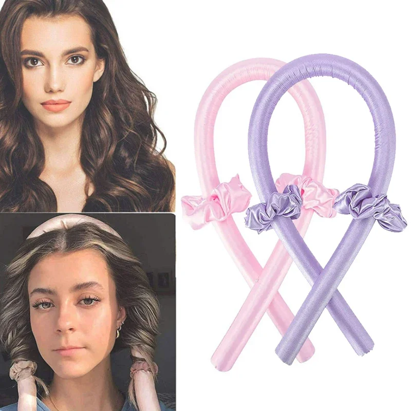 Heatless Curling Rod Heatless Hair Curls Headband Make Hair Soft Shiny Hair Curler Hairdressing Tools Hair tools Accessories
