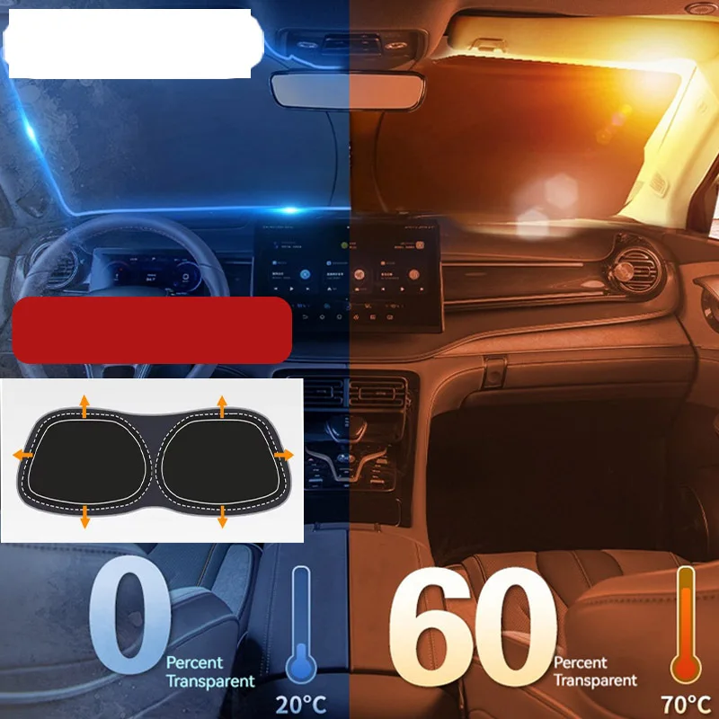 For Jeep Grand Cherokee 2011- Car Styling Nano-Insulat Windshield Sunshade Front Window Sun Shade UV Protectio Sunshades