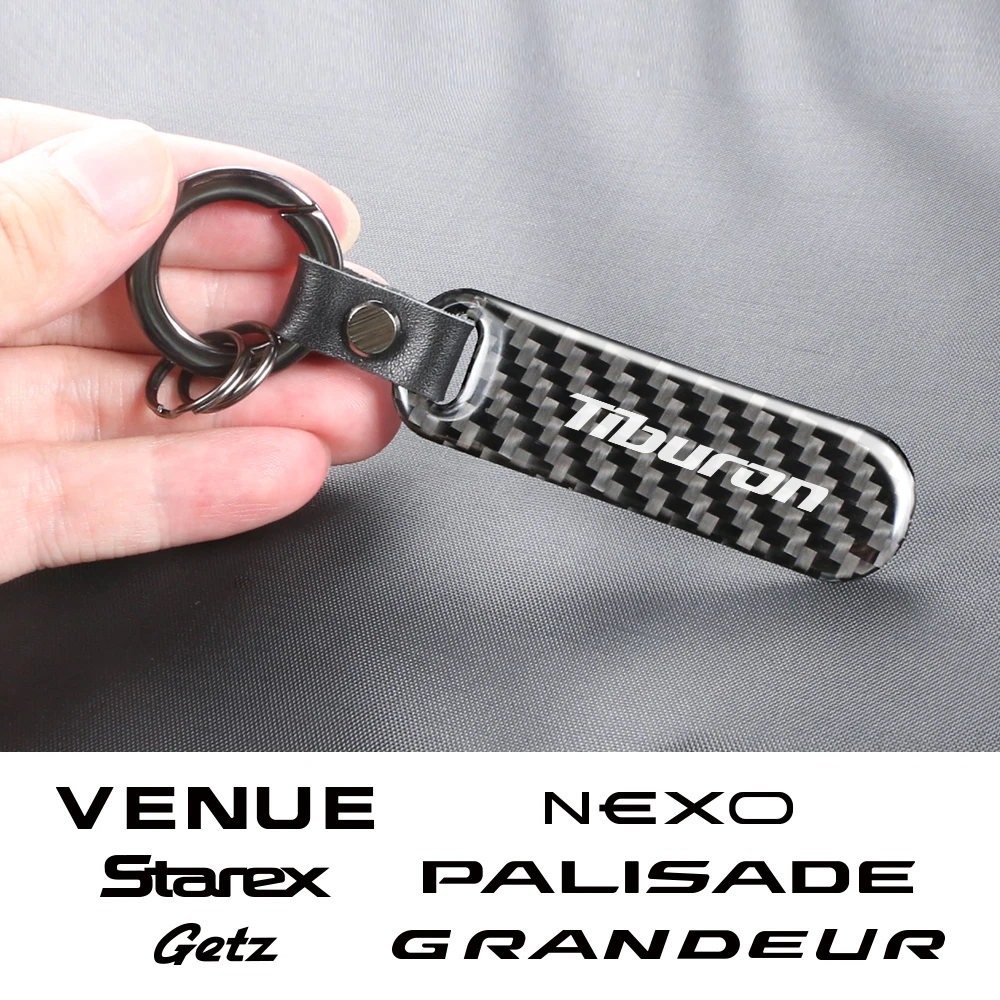 Auto Keychain Schlüssel Kette Ring Halter Für Hyundai I10 I20 Tiburon  Palisade Grandeur Getz Starex Venue Nexo Auto Zubehör Decor - AliExpress