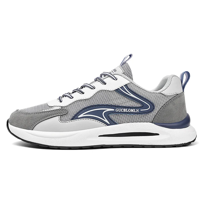 Men Trainers Comfy Sneakers Lightweight Work Shoes for Man Athletic Running Walking Shoes_voghion.com