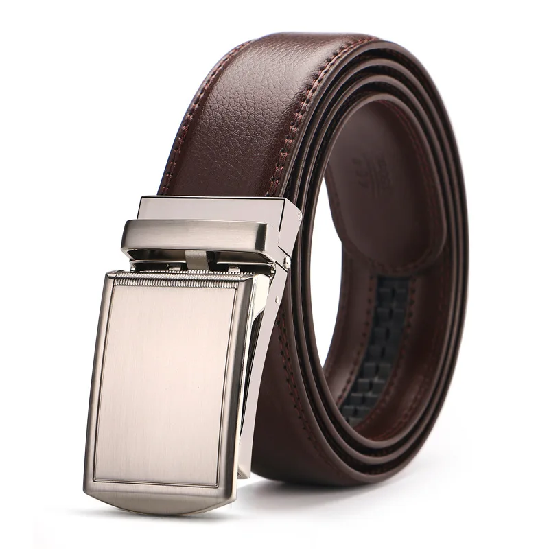 Silver buckle Brown