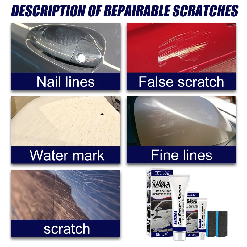Car Scratch Repair Agent Paint Scratch Repair Car Wax Polishing Wax To Care Products car scratch remover