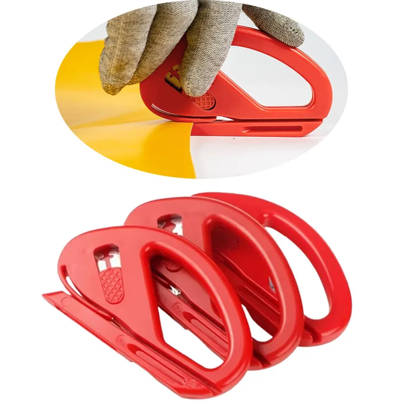 Car Vinyl Wrap Tool Set Film Cutter Squeezing Scraper Carbon Fiber Film Wrapping Cutter Aid Tool Window Tinting