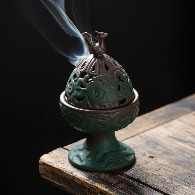 Ceramic Incense Burner Scentsy Antique Home Decor Aromatherapi Alcohol  Burner Fragranc Bruciatore Incenso Incense Sticks - AliExpress