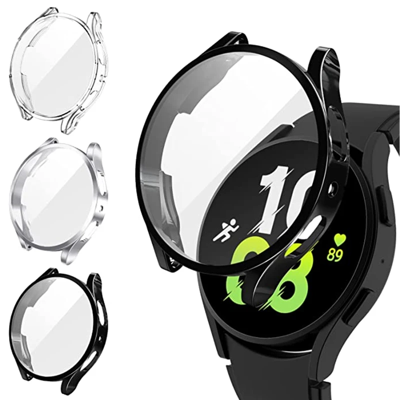 

Мягкий чехол из ТПУ для Samsung Galaxy Watch 5 4 40 мм 44 мм, защитный бампер для Galaxy Watch 5, аксессуары 2022