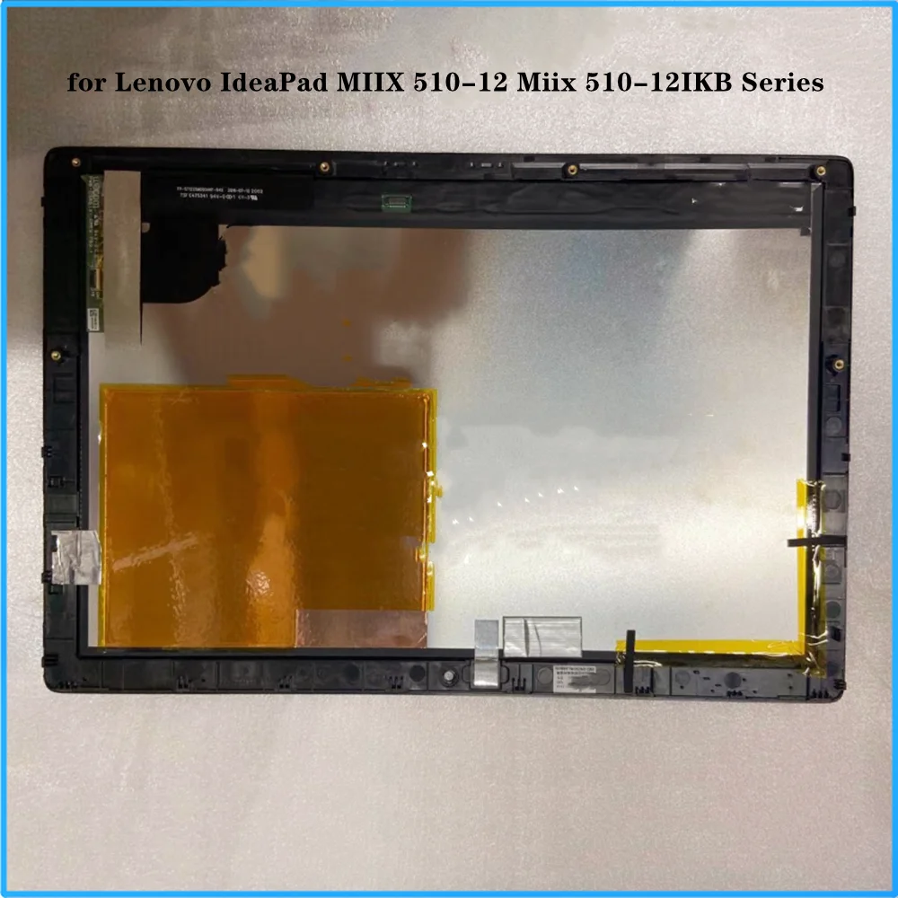 

Для Lenovo IdeaPad MIIX 510-12 Miix 510-12IKB Series 12,2 дюймов ЖК-дисплей сенсорный экран дигитайзер в сборе FHD 1920x1200
