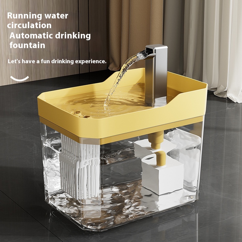 Cat Water Fountain Cat automatic water dispenser filters circulating flowing water intelligent pet automatic water dispenser