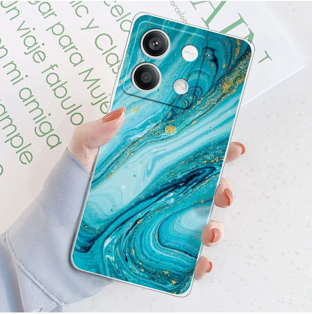 Mayfun Funda para Xiaomi Redmi Note 13 4G (Non per Redmi Note 13 5G) Funda  Silicona, Transparente Carcasa TPU Suave Caso Delgada, Antigolpes