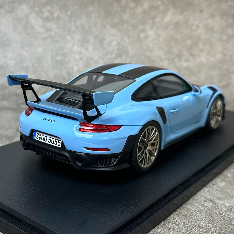 自動車 1/18GT Spirit for GT2RS Resin Car Model 1/18 GT Spirit 2021 Porsche 911 (991.2) GT2 RS (Gemini Blue