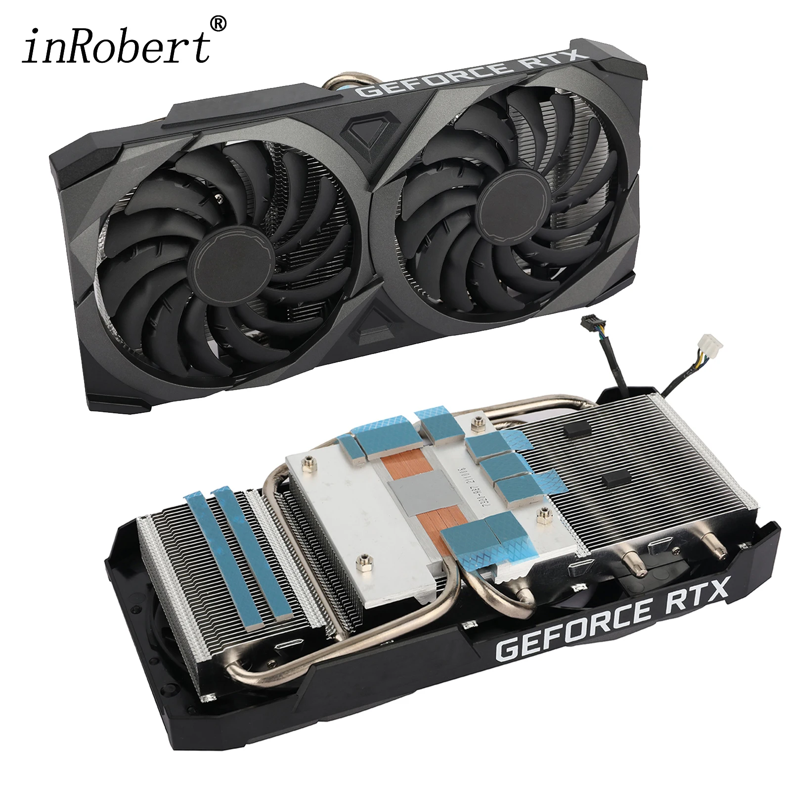 Dissipatore Di Calore Originale Rtx 3070 Per Msi Rtx3060 Ti Rtx3070 Ventus Dual Fan Raffreddamento Della Scheda Grafica