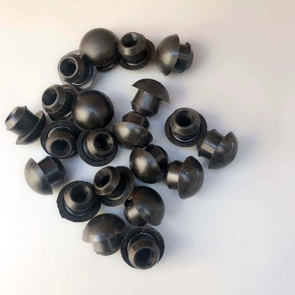 

10 Pcs Oil Plug Horizontal Floor Jack Plugs Rubber Car Filler Repair Hydraulic Bung Vertical