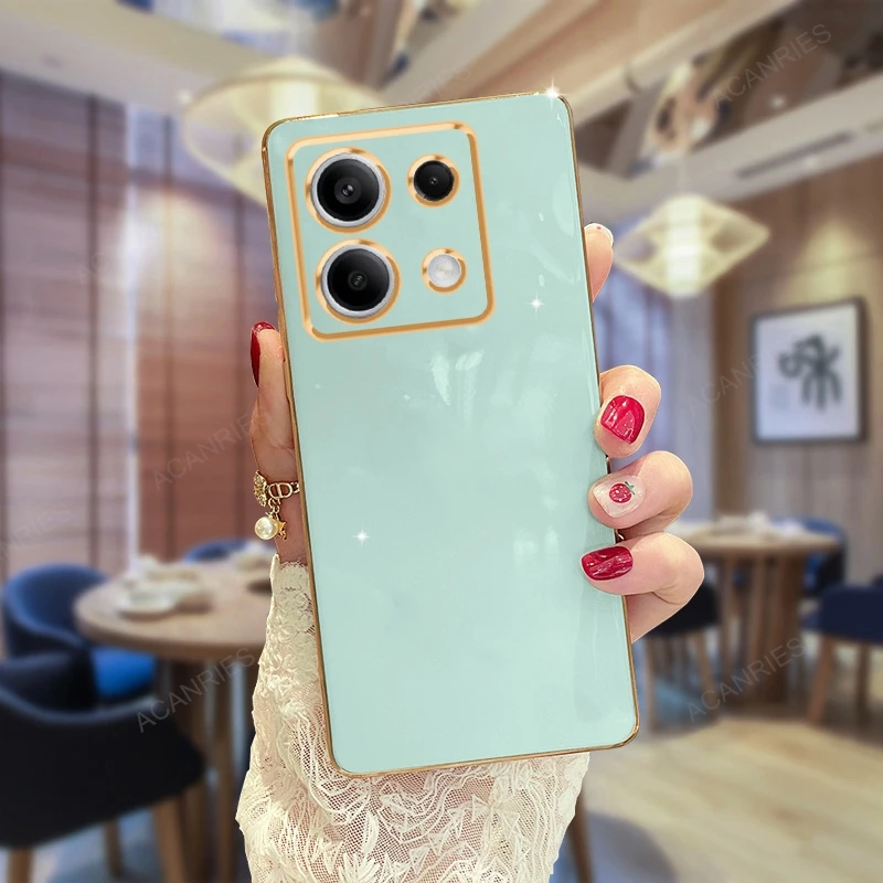 Buy Luxury Plating Soft Silicone Case For Xiaomi Redmi Note 10 10S Pro - View #9