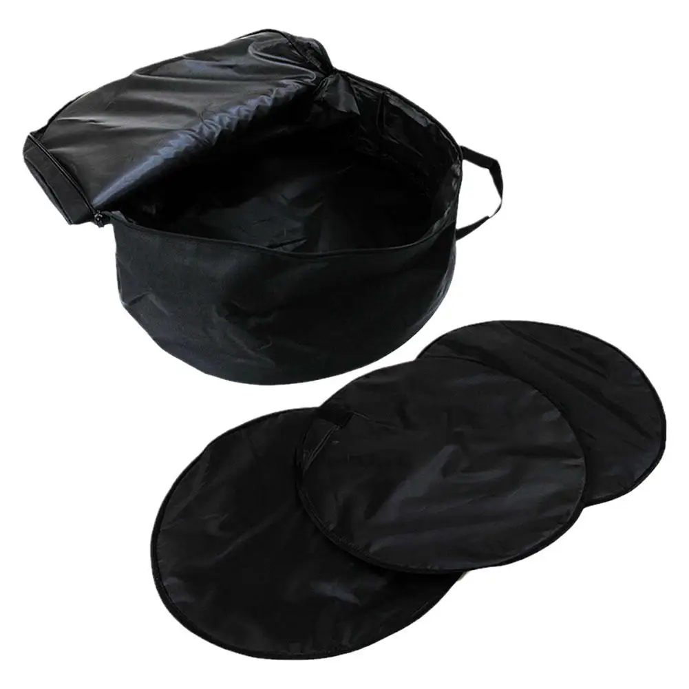 Wheel Hubcap Bag Wheel Cover Storage Bag Hubcaps for Tesla Model Y 18 Inch 19 Inch Tire Tire Cover Case Hub Cap Portable Carrying Organizer U3N5